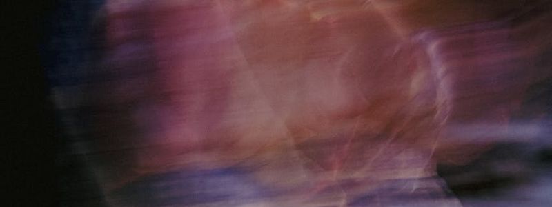 Abstract motion blur of a graceful movement